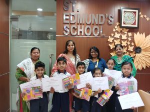 St Edmund's School Jawahar Nagar Celebrates Colorful Camel Art Contest with Prize Distribution