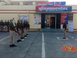 District Superintendent of Police Tripathi inspected the police stations of the circle area