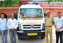 Malpura police got modern lab vehicle for quick action in serious crimes