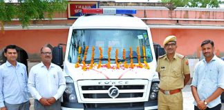 Malpura police got modern lab vehicle for quick action in serious crimes