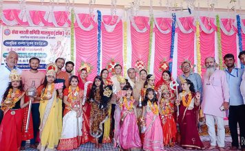 Historical event completed in Malpura: Mass Kanya Pujan program of 1100 girls