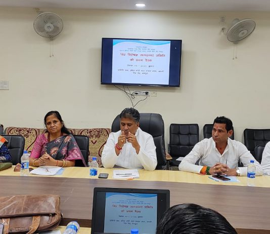 Meeting of "Vipra Expert Advisory Board" of Rajasthan State Vipra Welfare Board organized