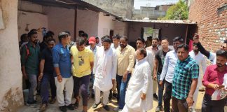 Devnarayan Board Chairman Joginder Singh Awana reached Malpura regarding the incident of stone pelting
