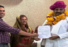Municipality President Soni demanded appointment of permanent employees on vacant posts in Municipality from Devnarayan Board President Joginder Singh