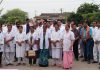 Doctors and medical workers took the oath of human service on the festival of independence