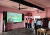 Bhamashahs presented a projector to the school, a new step for modern education
