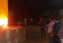 Administration burnt Ravana, grand fireworks